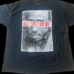 Tupac Shakur 2Pac All Eyez On Me Rap Death Row Official Tee T-Shirt size 1X